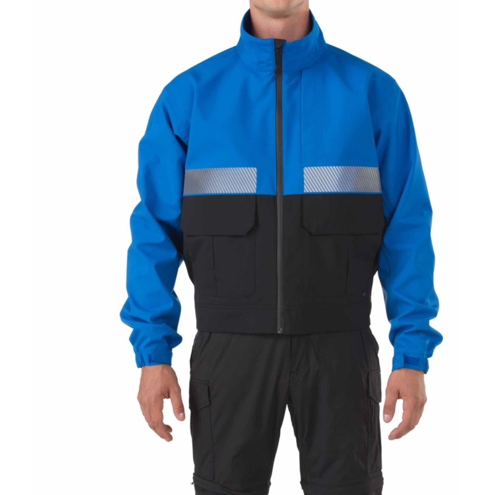 5.11 Tactical Bike Patrol Series Royal Full zip Jacket Men’s Size L (Sample) NWT